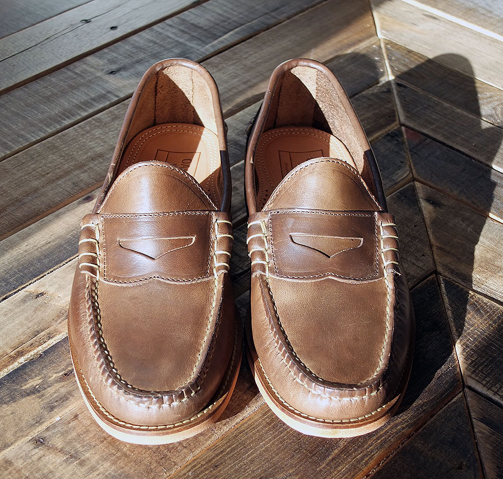 RCS Review: The Oak Street Bootmakers Natural Chromexcel Beefroll Loafers