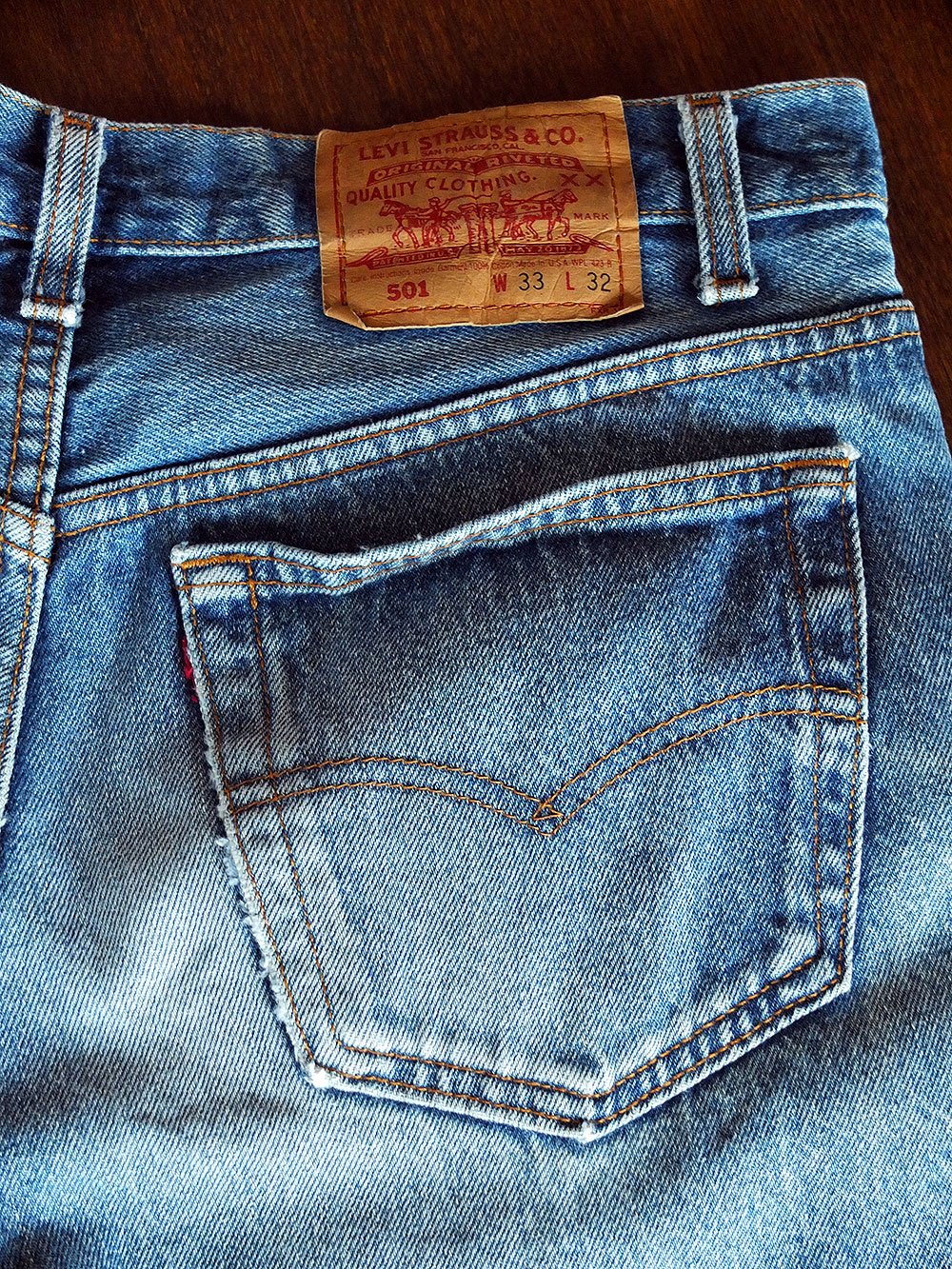 The Eagle Has Landed: Vintage Levi’s 501s | Red Clay Soul