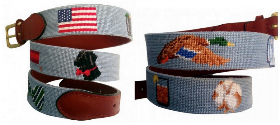 The Custom Needlepoint Belt Option | Red Clay Soul