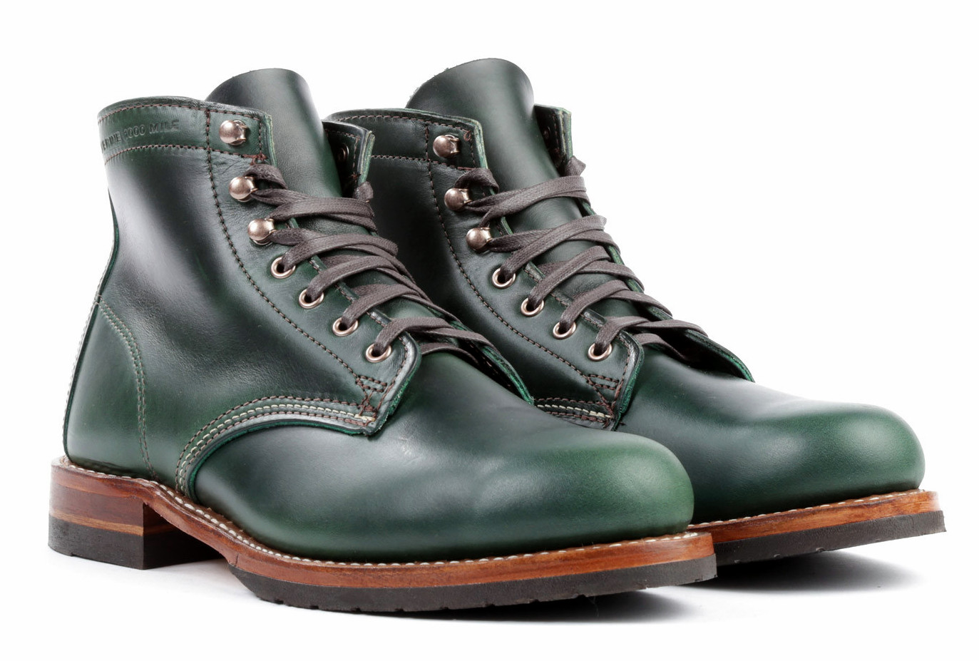 green boots long