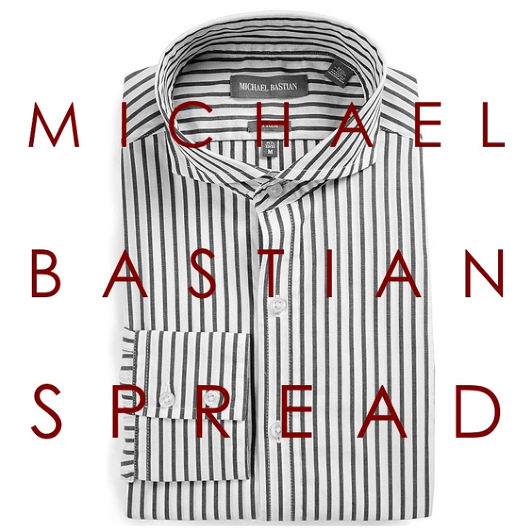 Head s Up Michael  Bastian  Spread Collar Dress Shirts  Half 