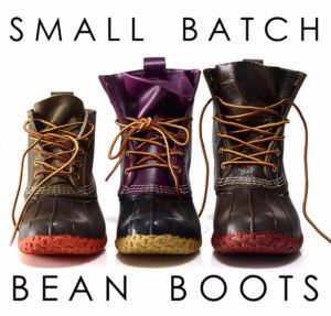 small batch bean boots