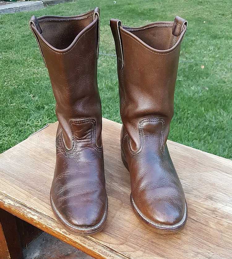 red wing roper boots