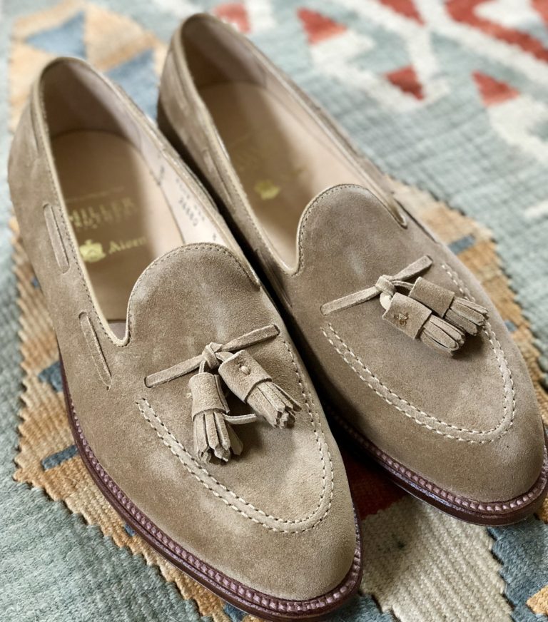 Alden Milkshake Tassel Loafers Red Clay Soul