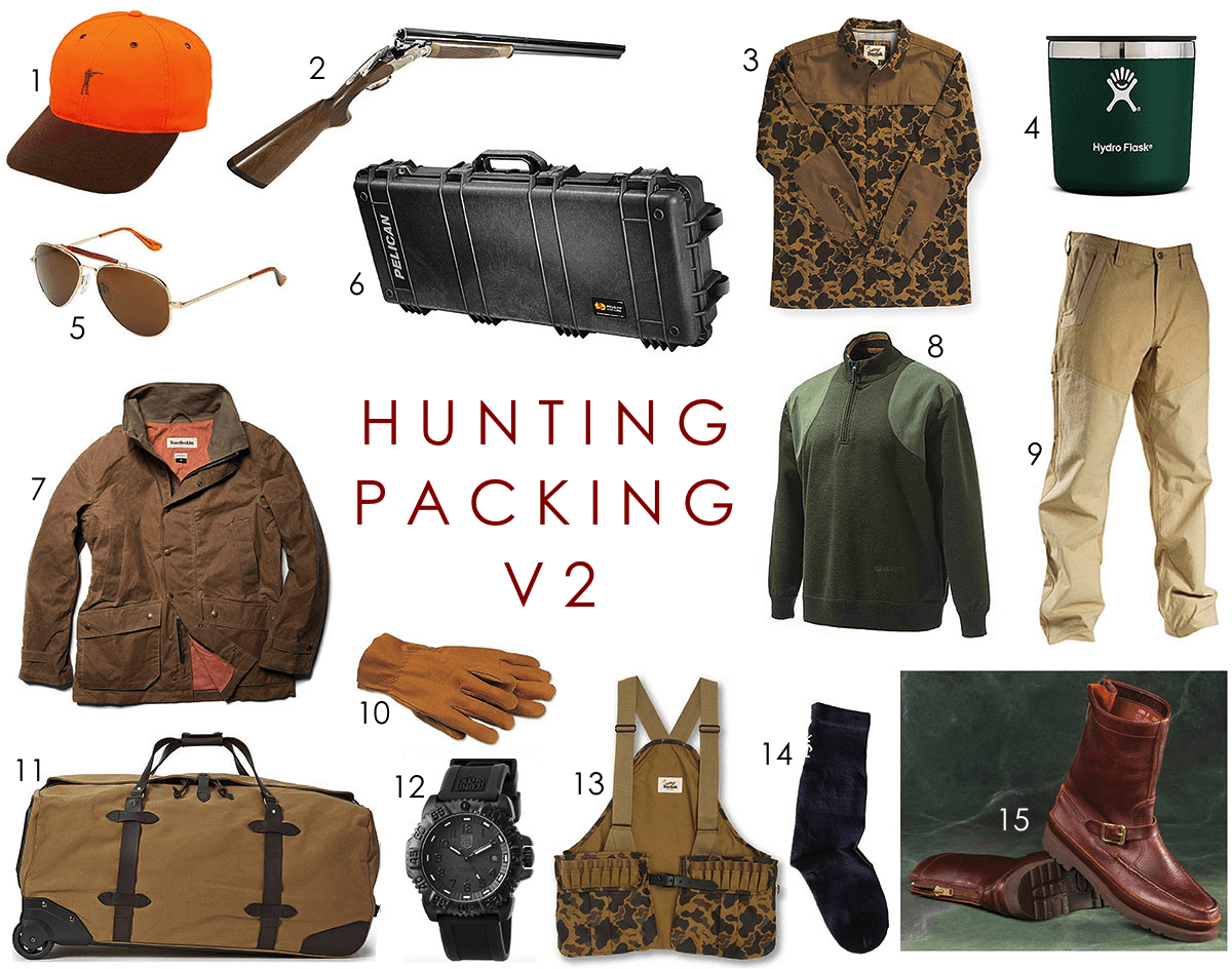 Hunting Trip Packing v2 Red Clay Soul