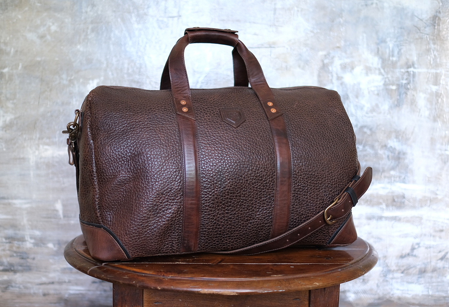 Sac De Voyage Mission Mercantile Theodore – Cuir Marron Expresso, Homme, Duffle
