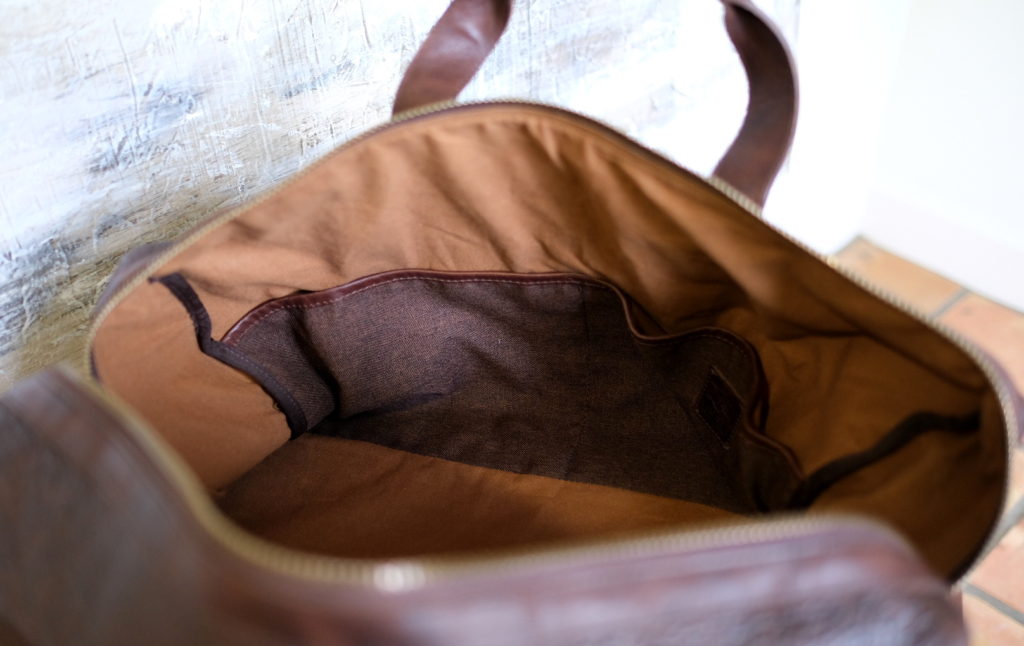 Theodore Leather Duffle Bag