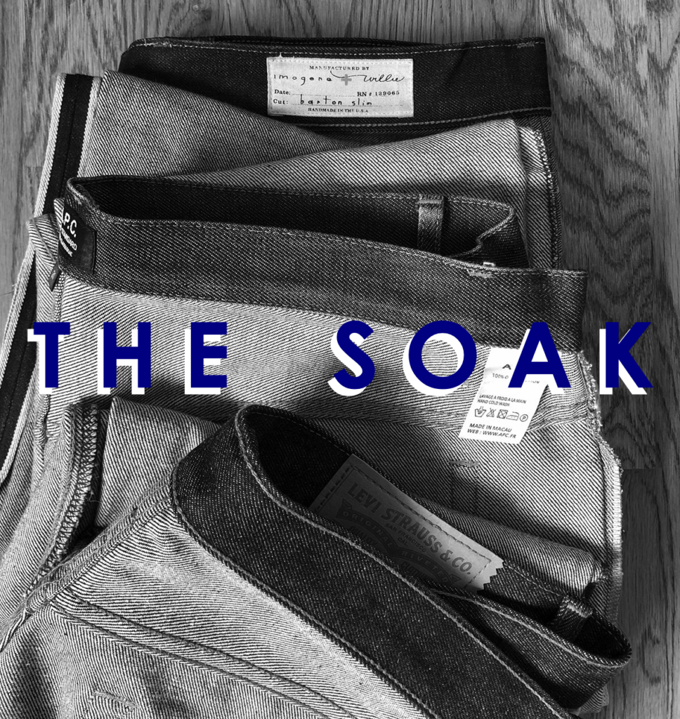 Jeans Denim Soak Selvedge Red Clay Soul TOP