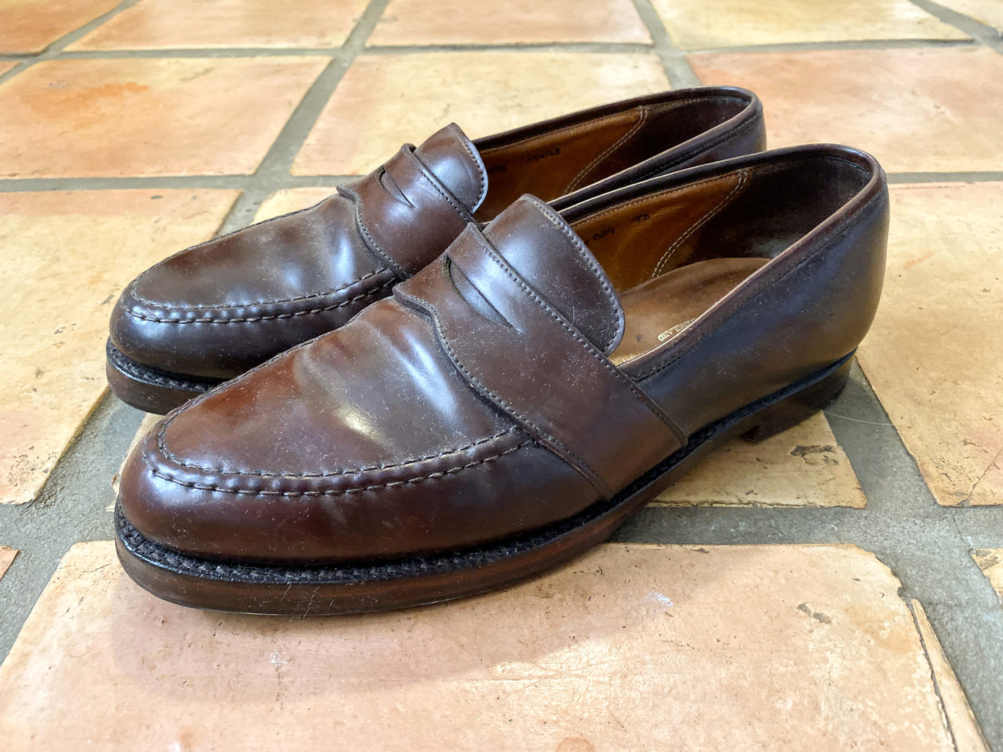 Shell Cordovan Loafers Reconstruction: Before & After | Red Clay Soul