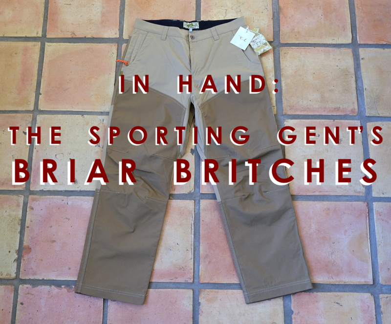 women's briar proof pants