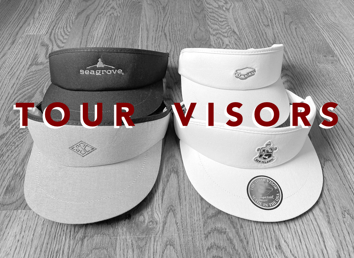 custom tour visor