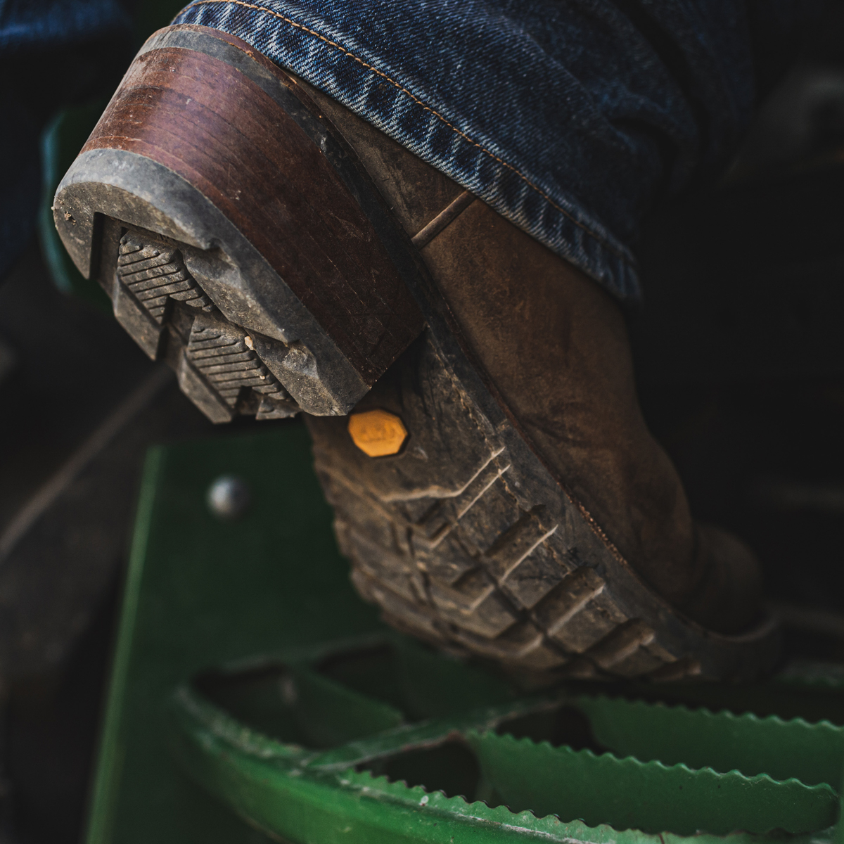 tan leather western boots