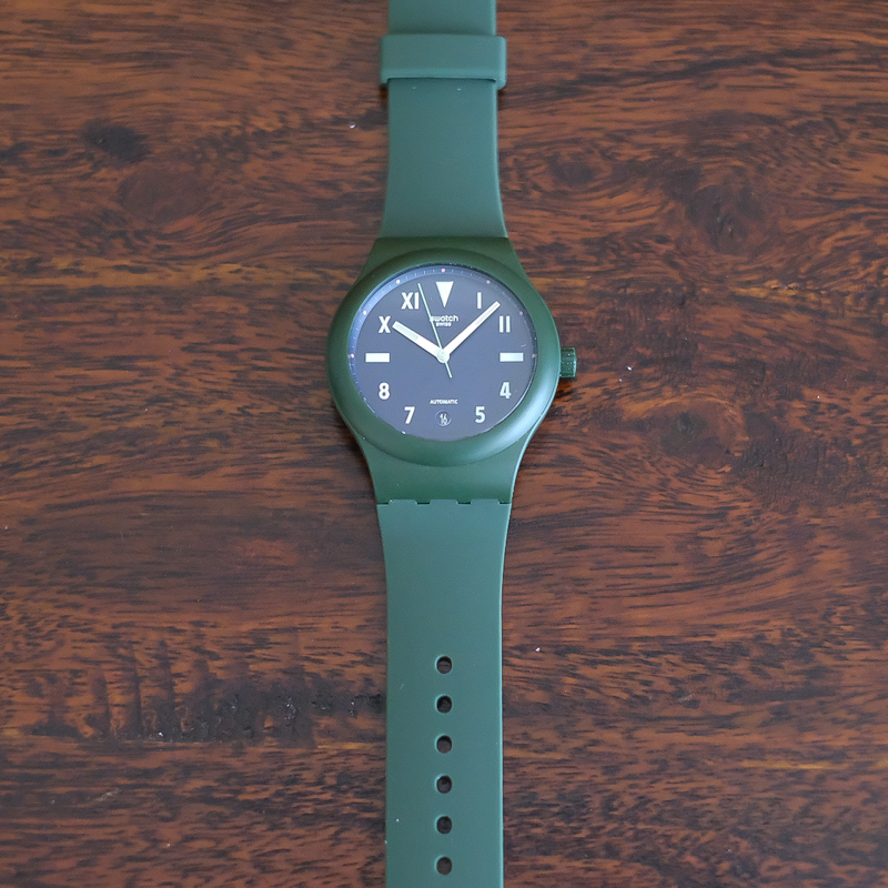 Swatch sistem51 green hot sale