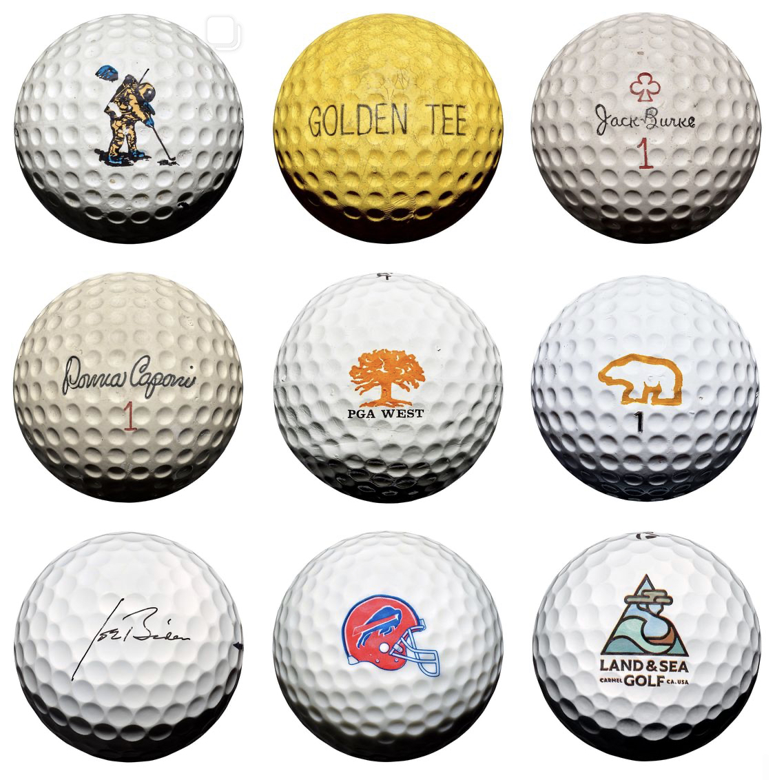 Golf Ball Gallery (@golfballgallery) • Instagram photos and videos