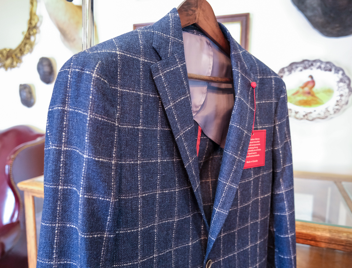 Reserve Windowpane Sport Coat