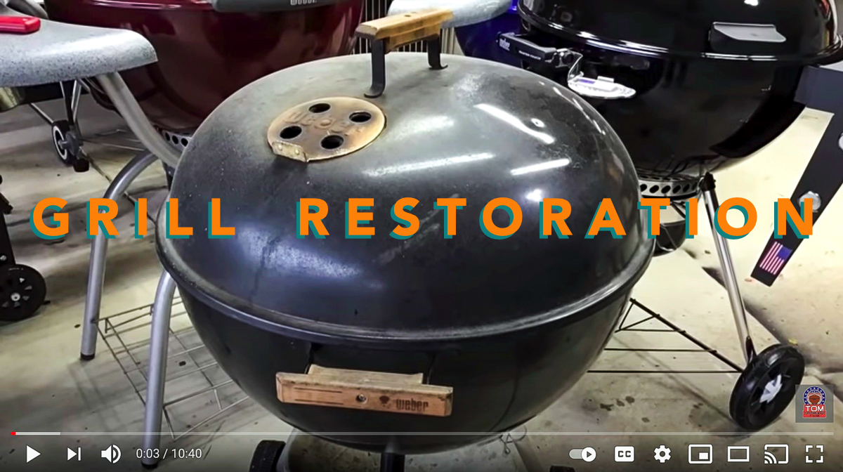 Labor Day: Weber Grill Restoration