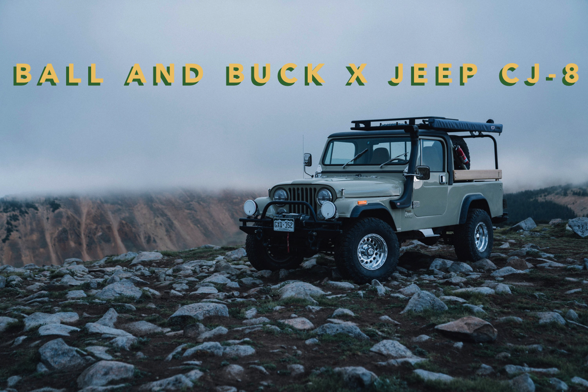 Now Available: The Ball and Buck X Jeep CJ-8 Scrambler