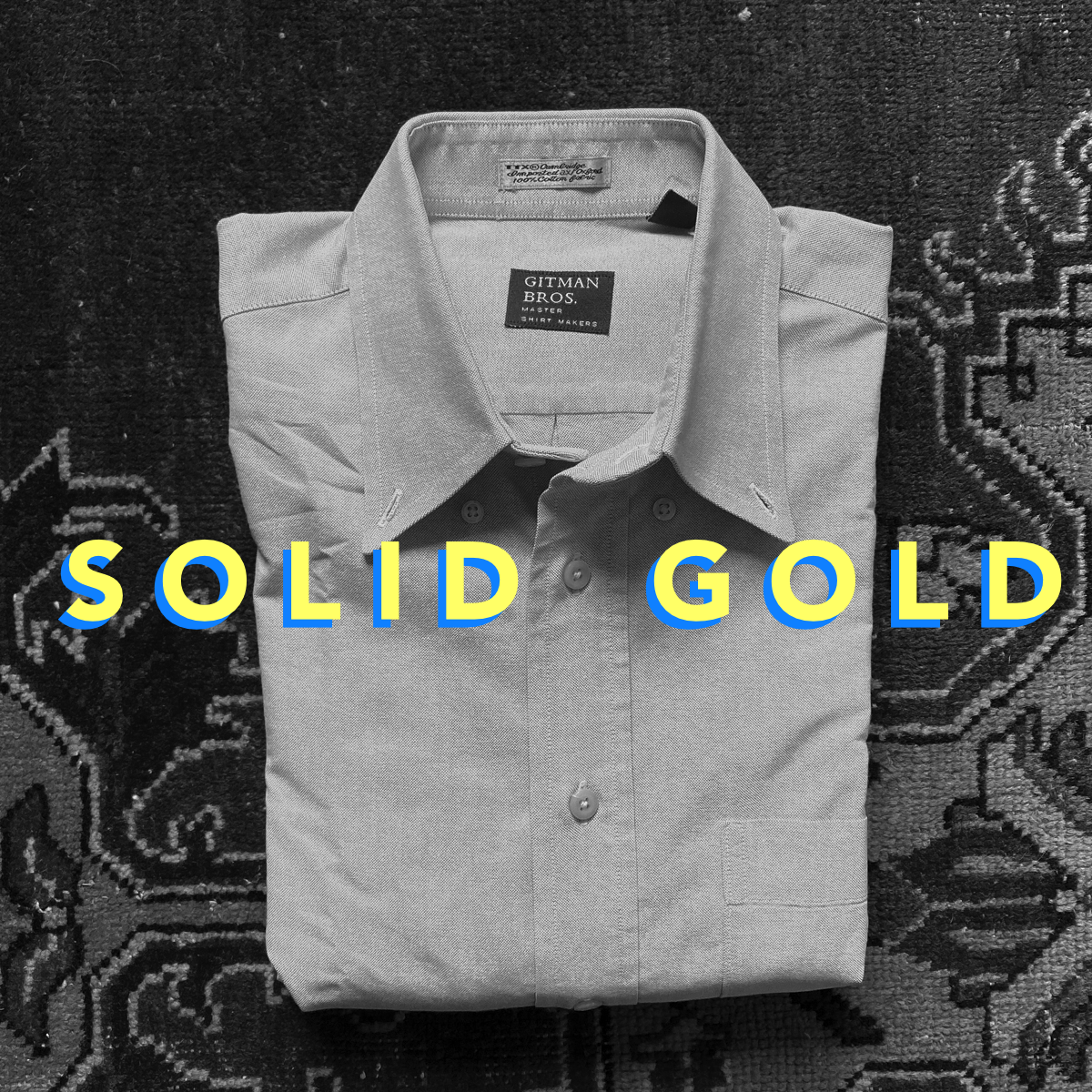 gitman gold dress shirts