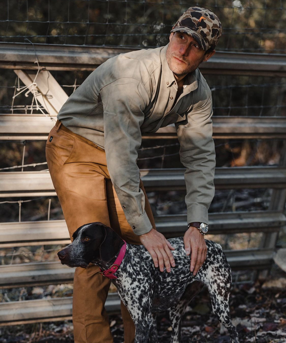 Ball and Buck Mariners Overshirt in Desert