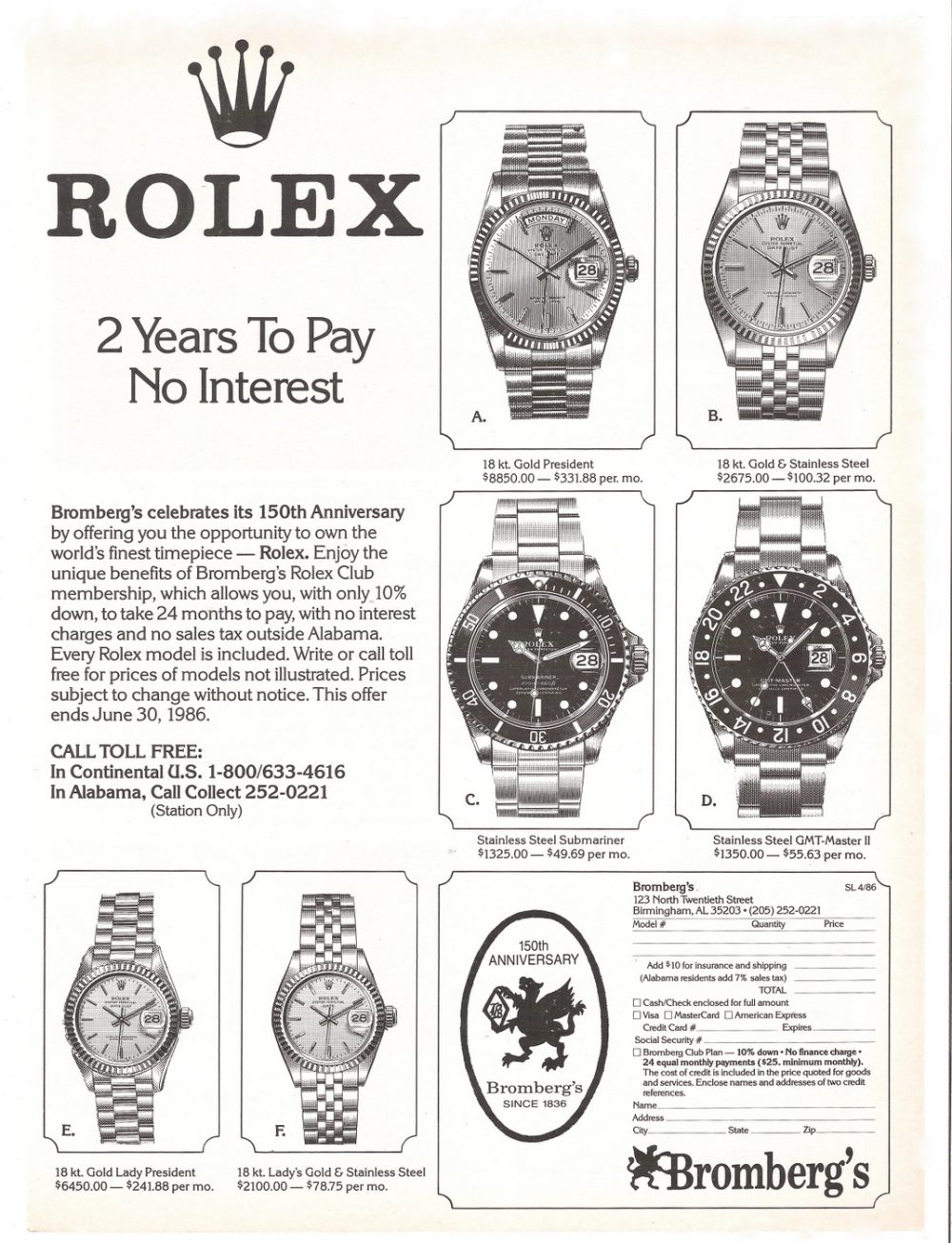 Old discount rolex price