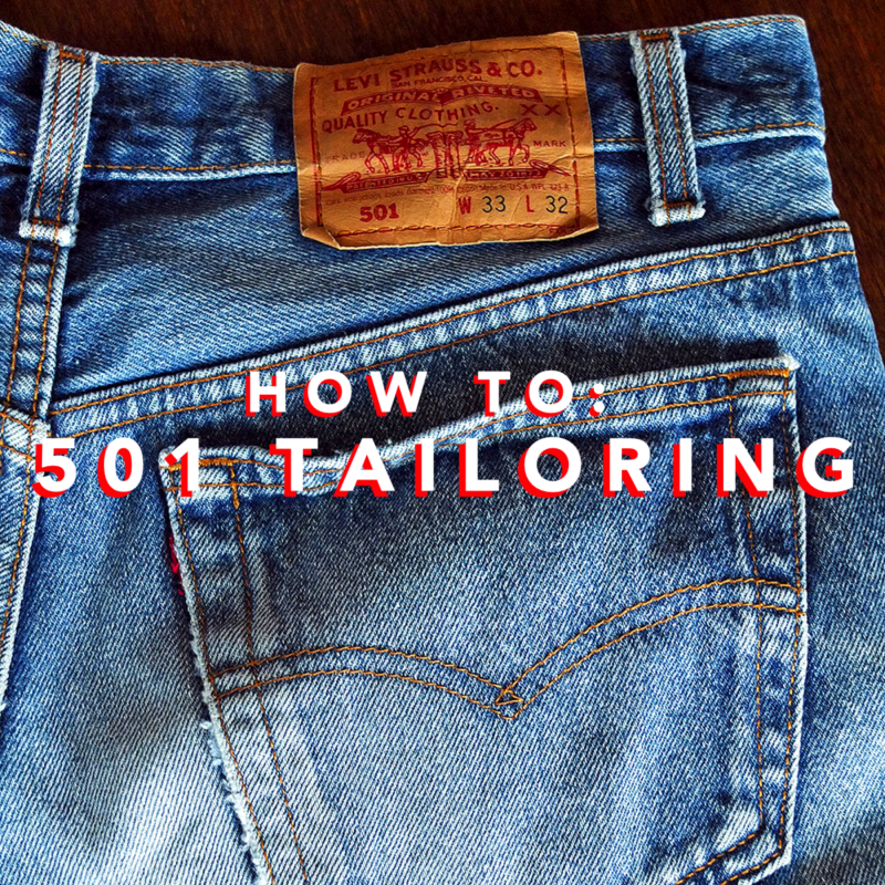 tailoring levis 501