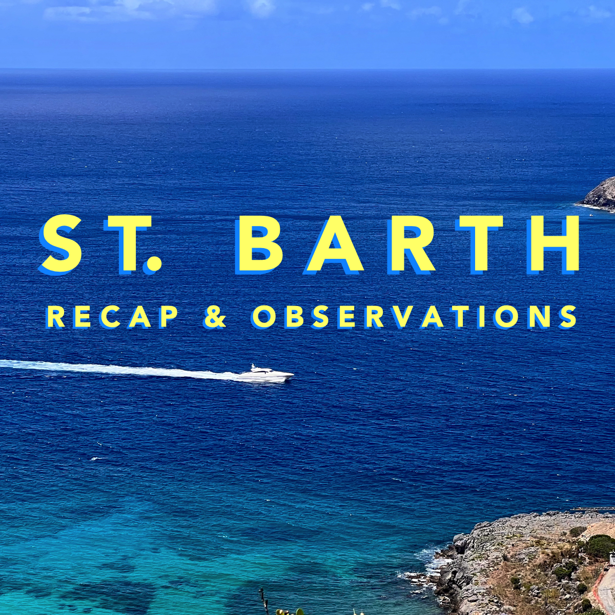 On St. Barths: Alone on Gouverneur Beach