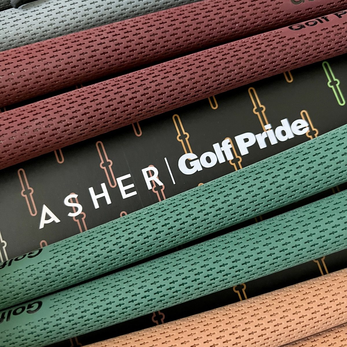 Asher x Golf Pride Fall Collection Kits