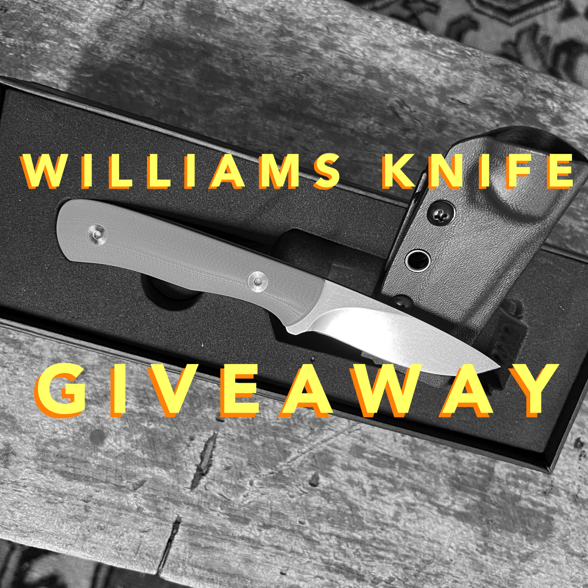 Williams Bird Knife Giveaway