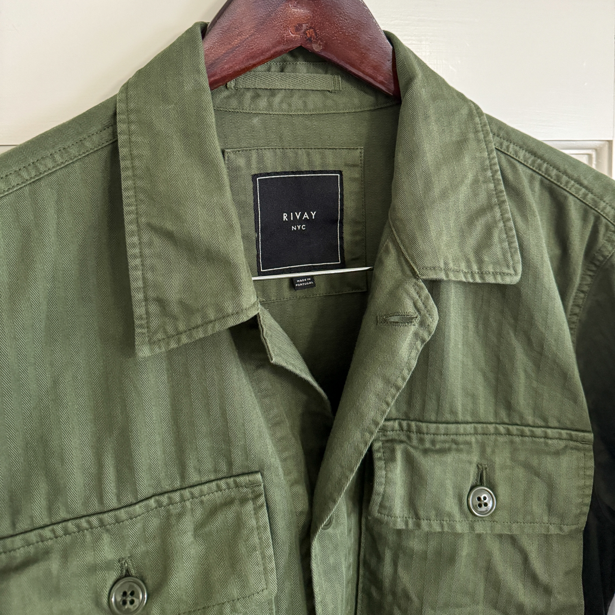 In Hand: Rivay Correspondents Overshirt | Red Clay Soul