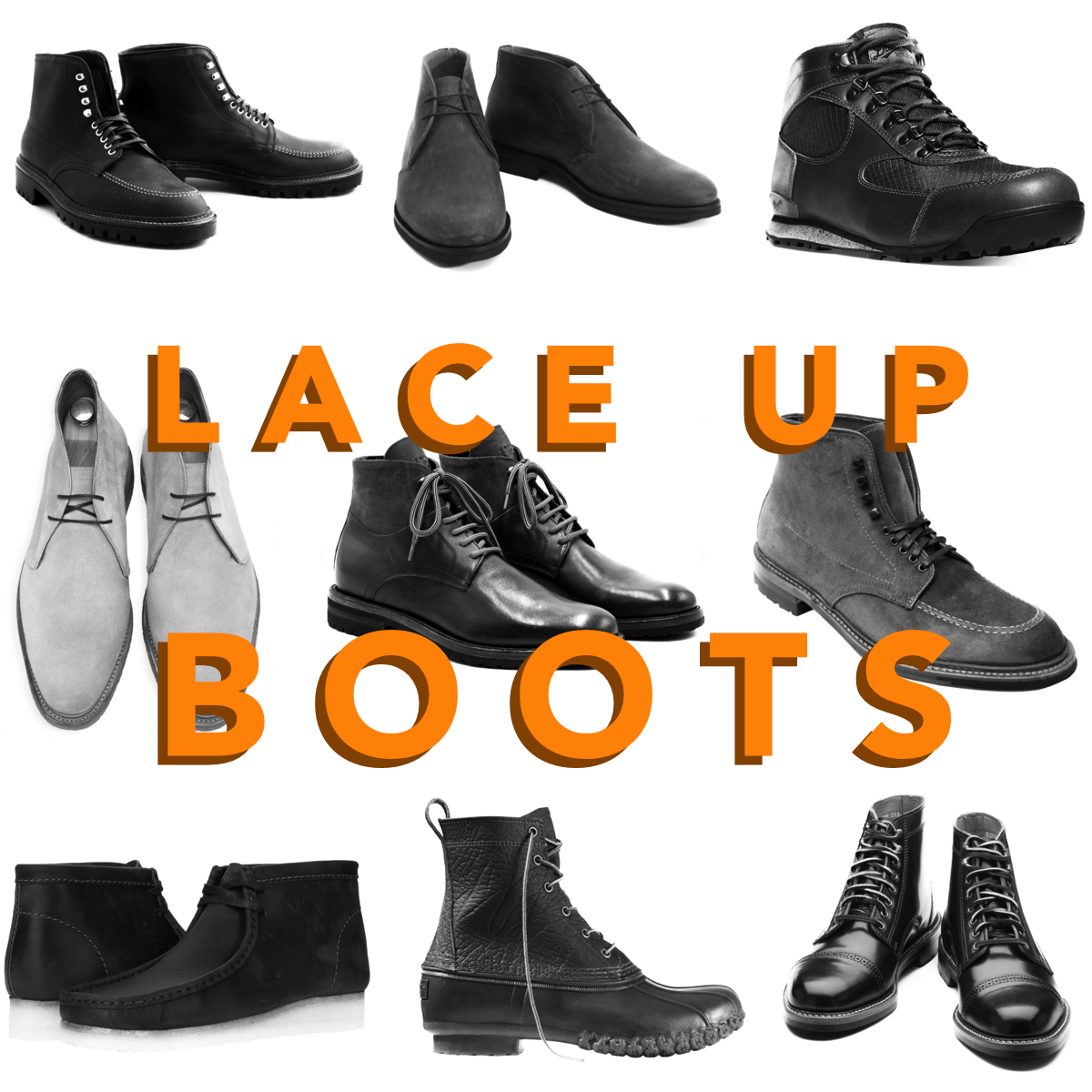 Roundup: Lace Up Boots