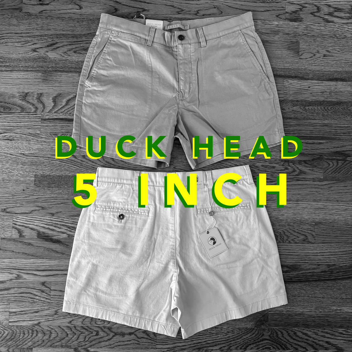 In Hand: Duck Head 5″ Inseam Shorts