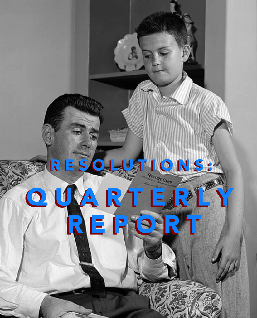 2024 Resolutions: Quarterly Review