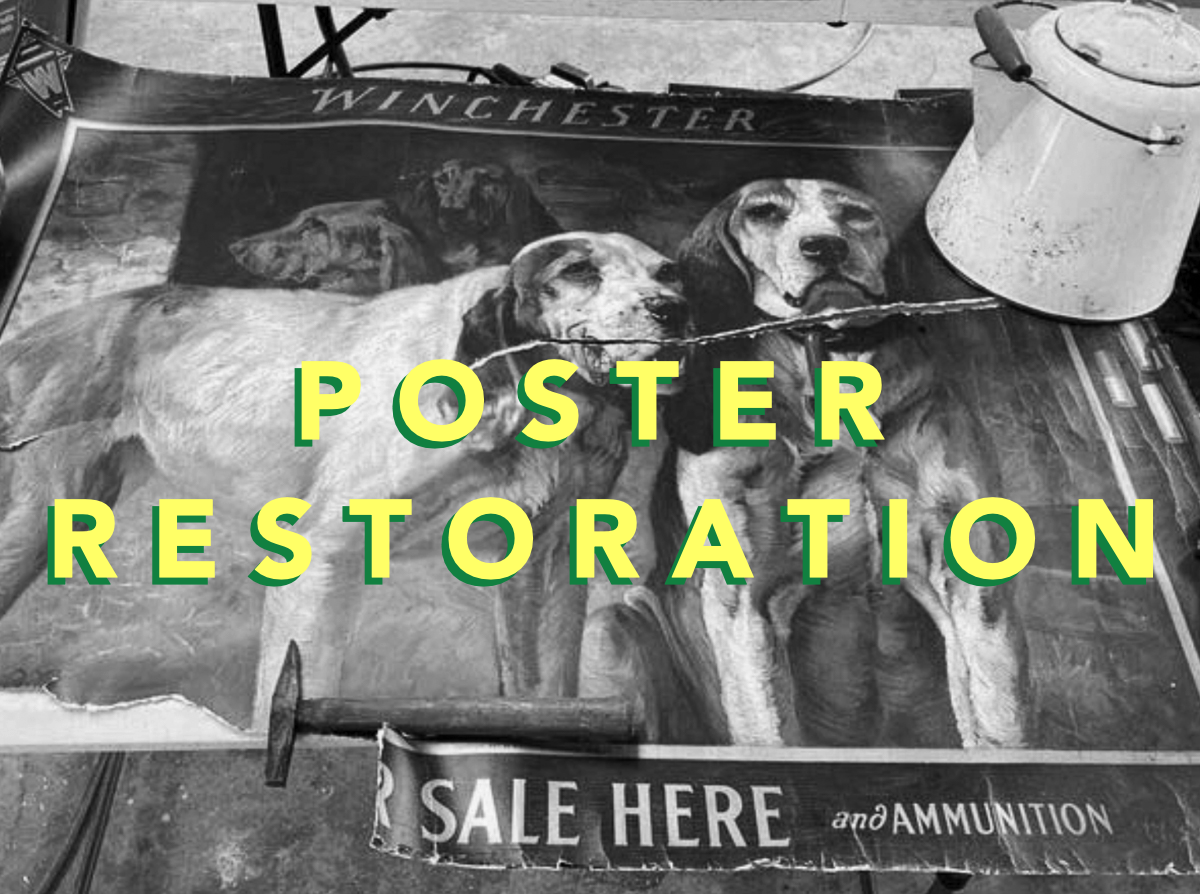 Winchester Poster Restoration