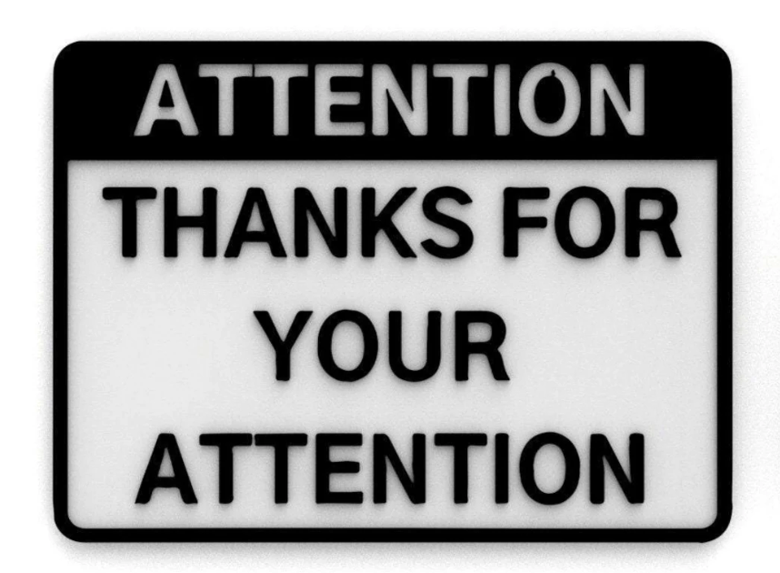Special Announcement