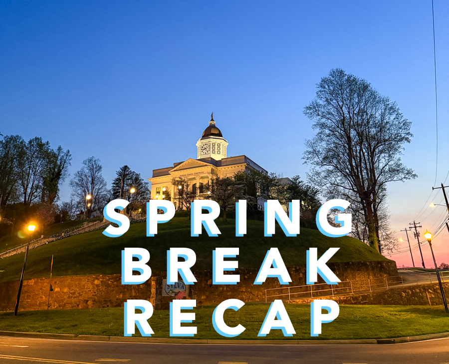 Spring Break Recap: Continuing on the Ridgeline Tour