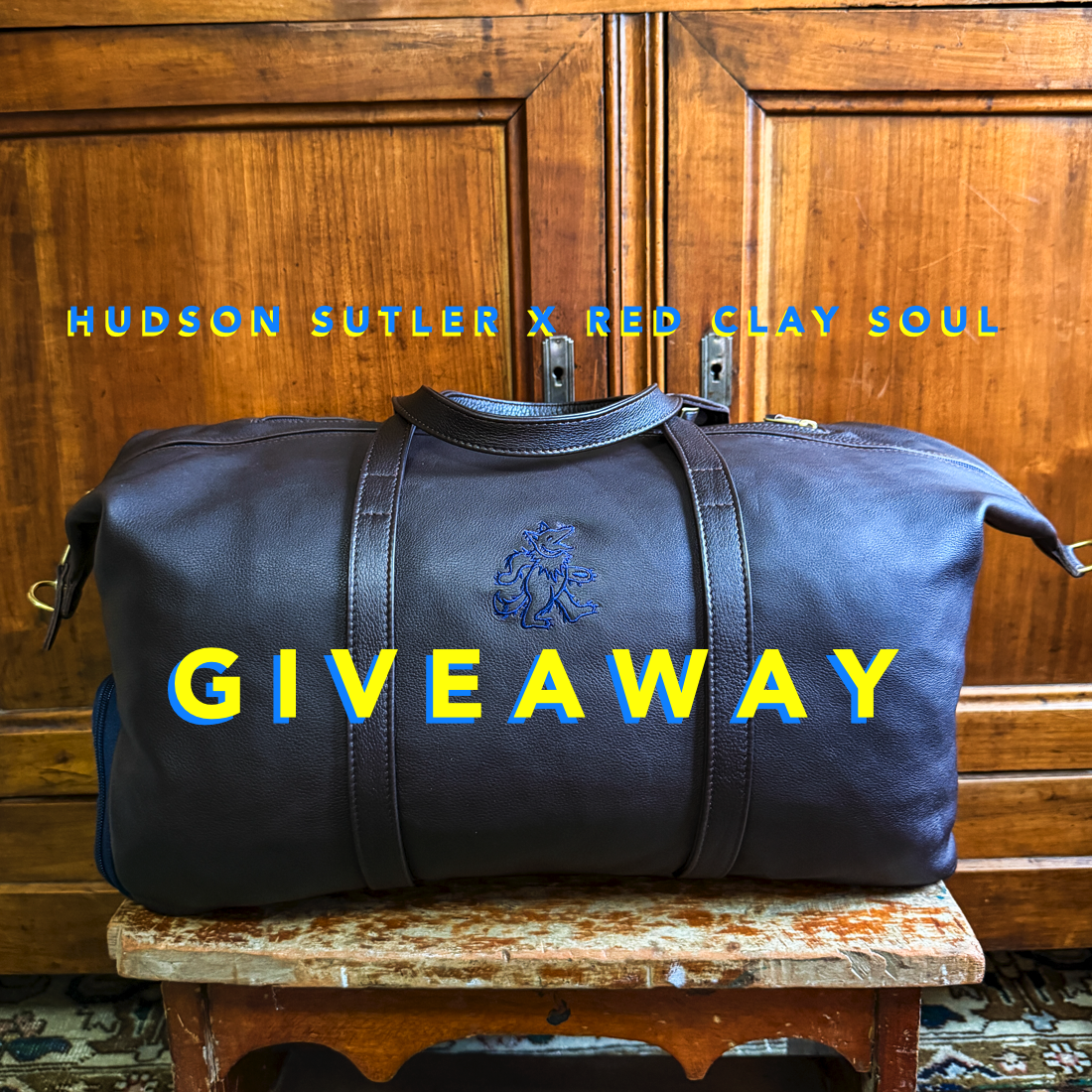 Hudson Sutler X RCS Leather Duffle Giveaway